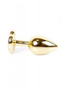 Plug-Jewellery Gold  Heart PLUG- Purple