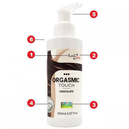 ORGASMIC TOUCH Orgazmowy żel do masażu i stymulacji CHOCOLATE 150m